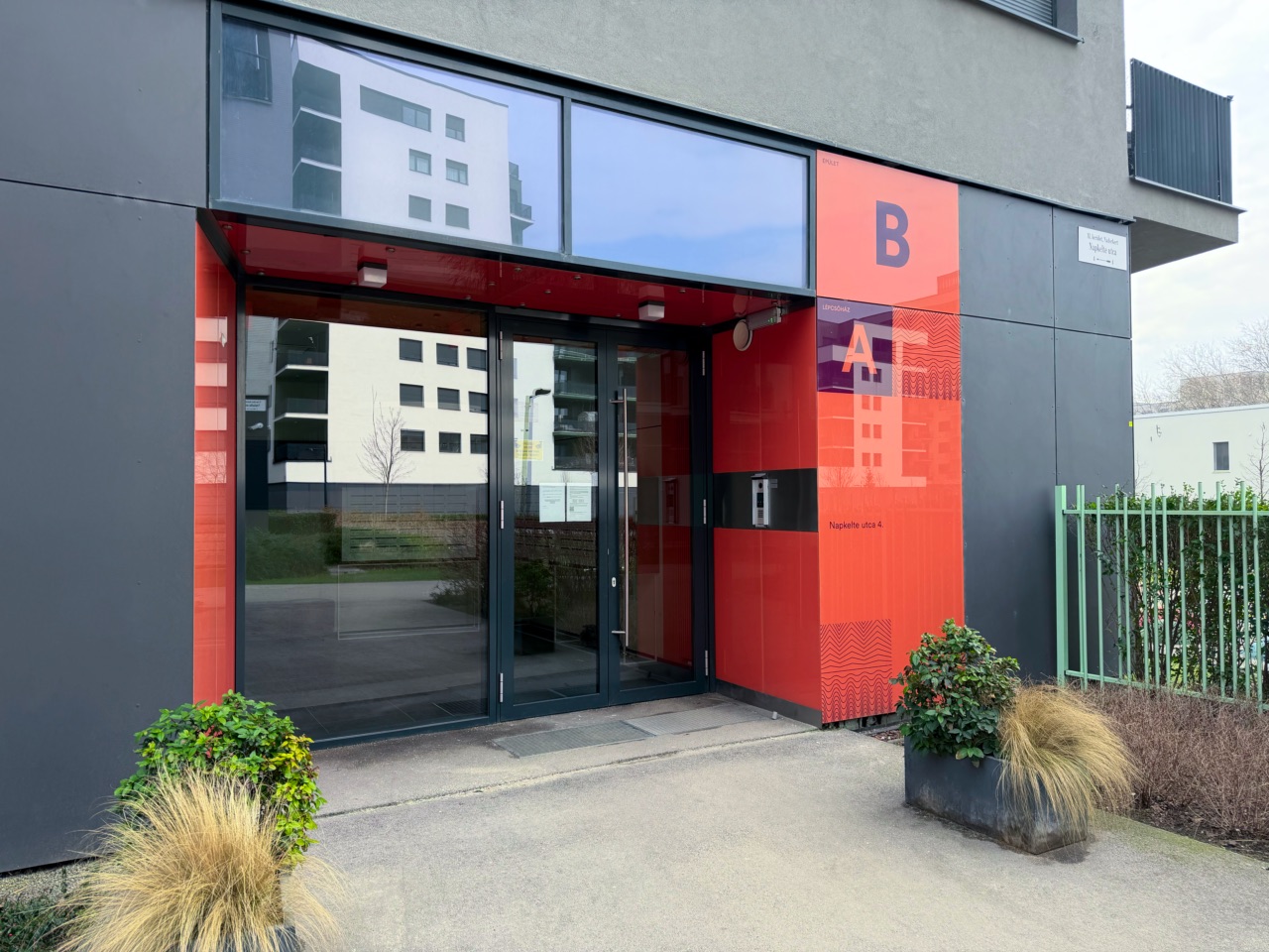 Budapest Camera front door